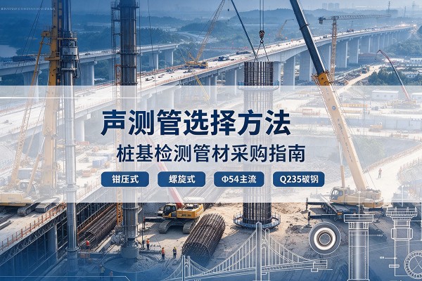 冠县声测管选型标准